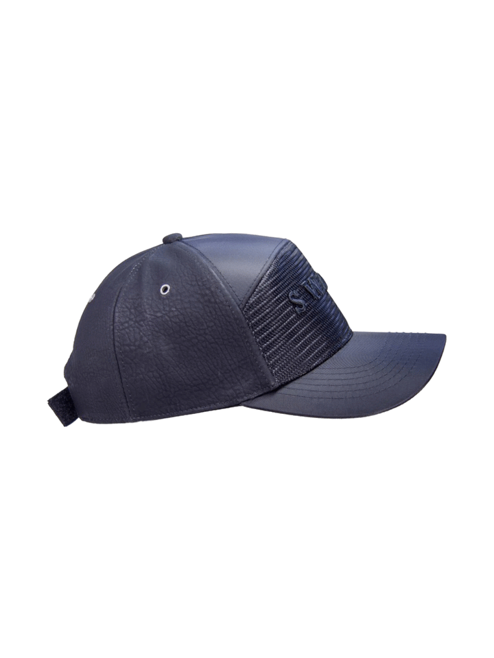 Black Leather Cap – SWAY® STORE
